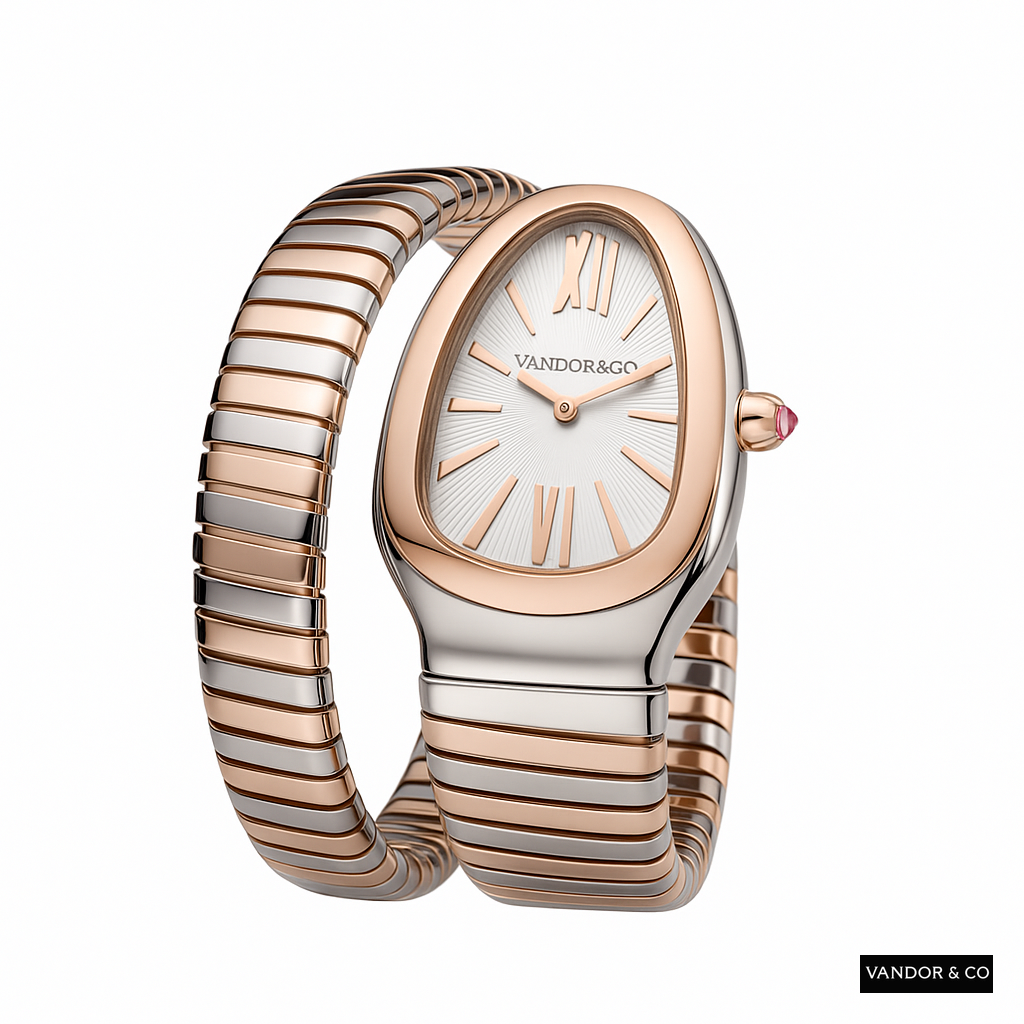 VSFactory Watch Rose Gold Steel Select