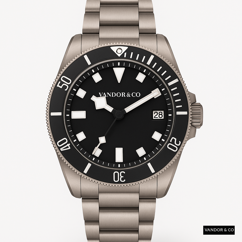 VSFactory Watch Rose Gold Titanium Pro