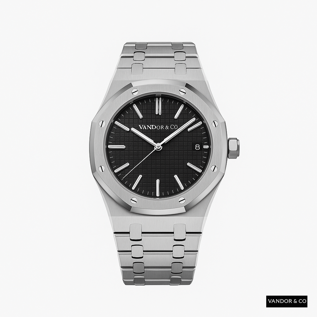 VSFactory Watch Black Steel Prime