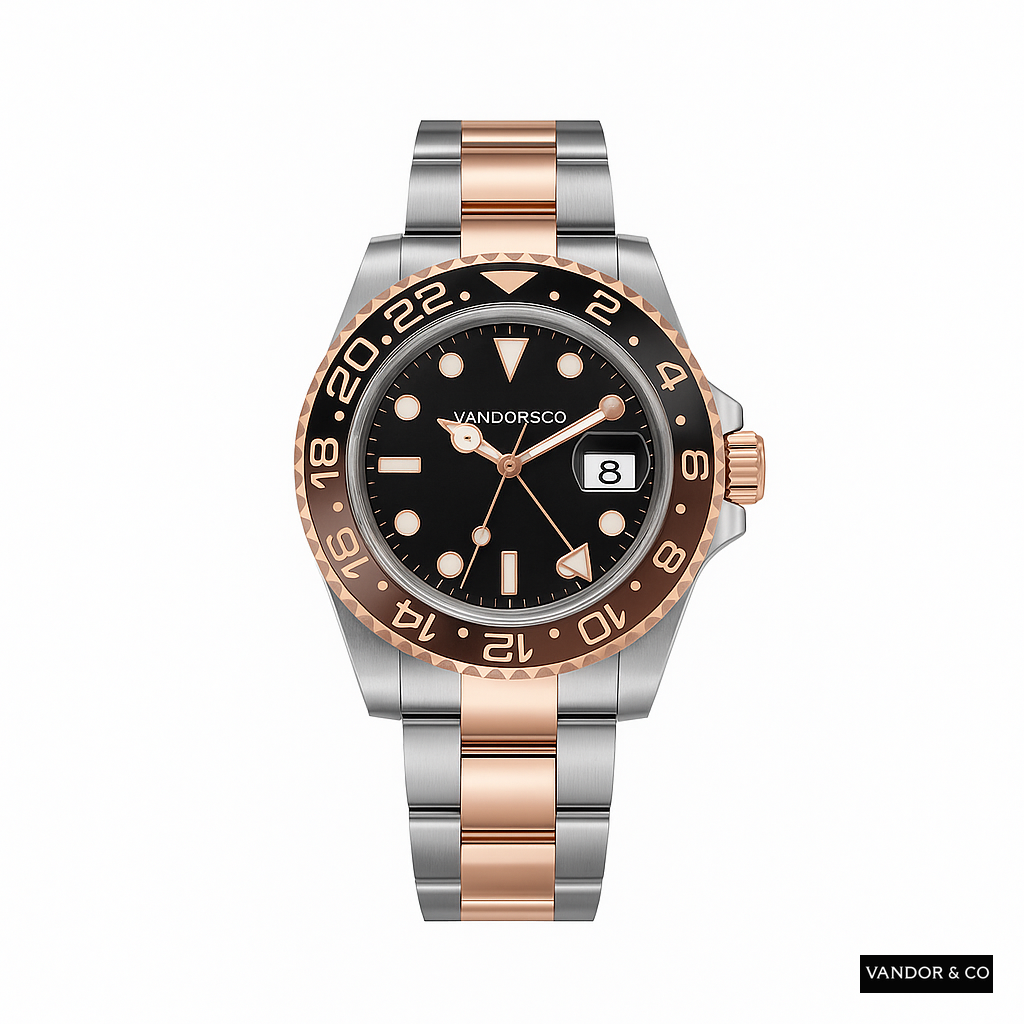 VSFactory Watch Rose Gold Steel Prime