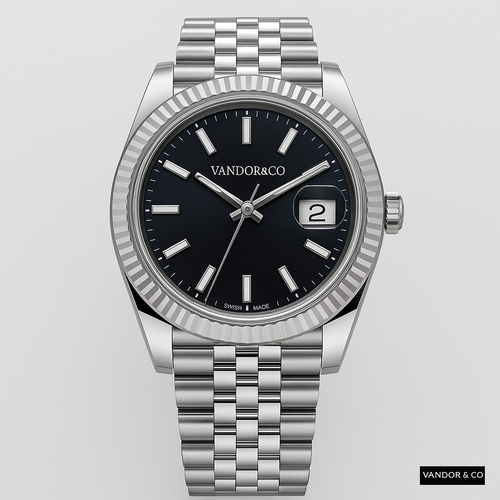 VSFactory Bracelet Black Steel Select