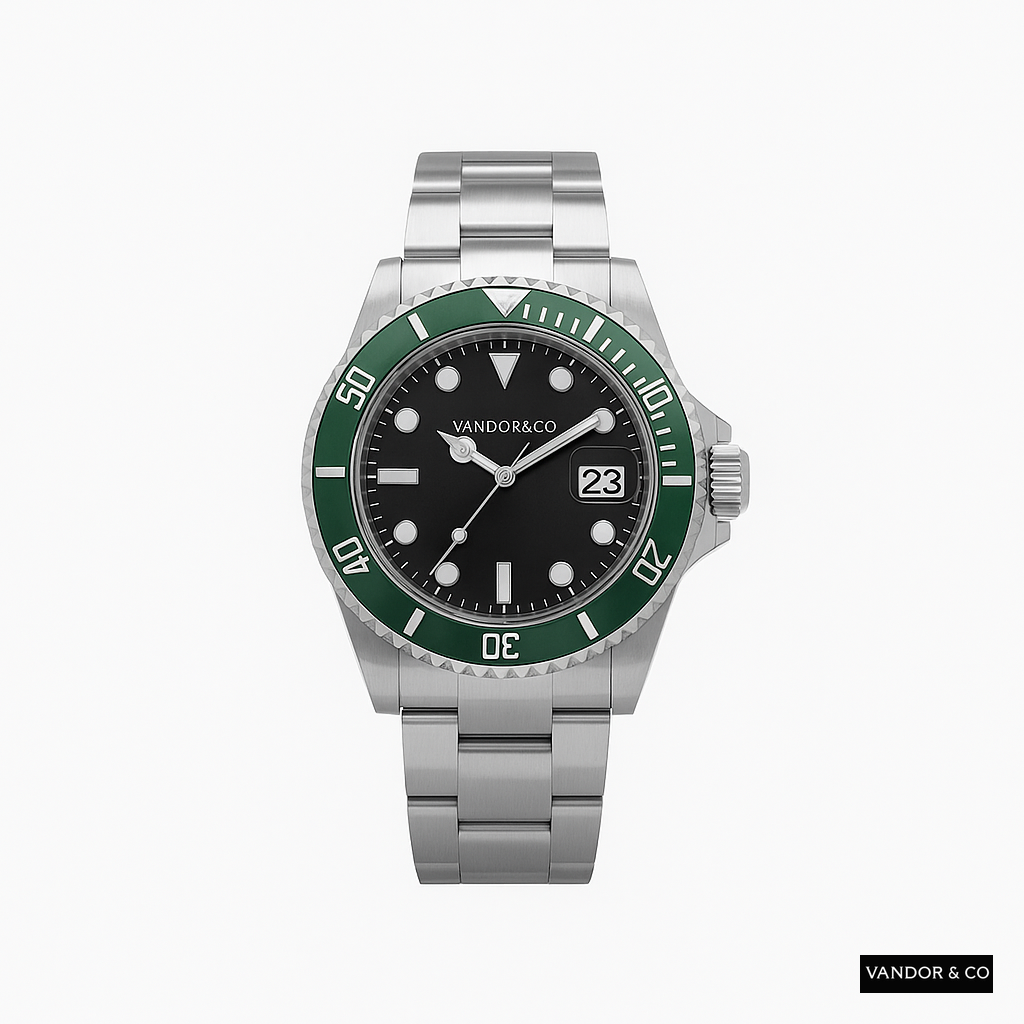 VSFactory Watch Black Steel Select