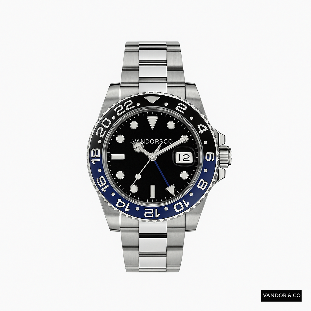VSFactory Watch Black Steel Elite