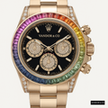VSFactory Watch Rose Gold Steel Classic