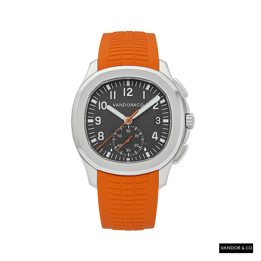 VSFactory Watch Orange Steel Pro