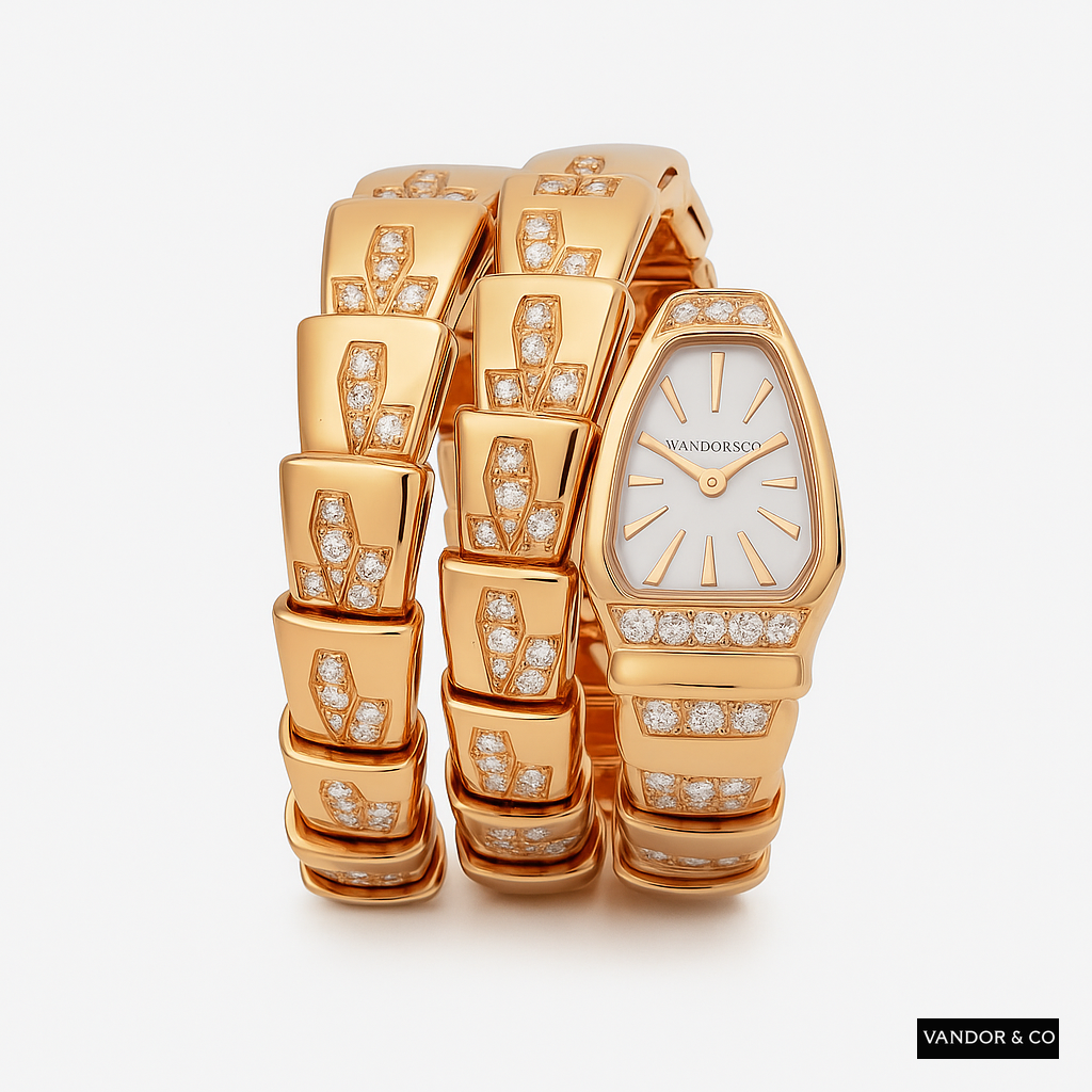 VSFactory Watch Rose Gold Gold Elite