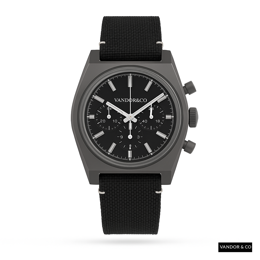 VSFactory Watch Black Titanium Classic