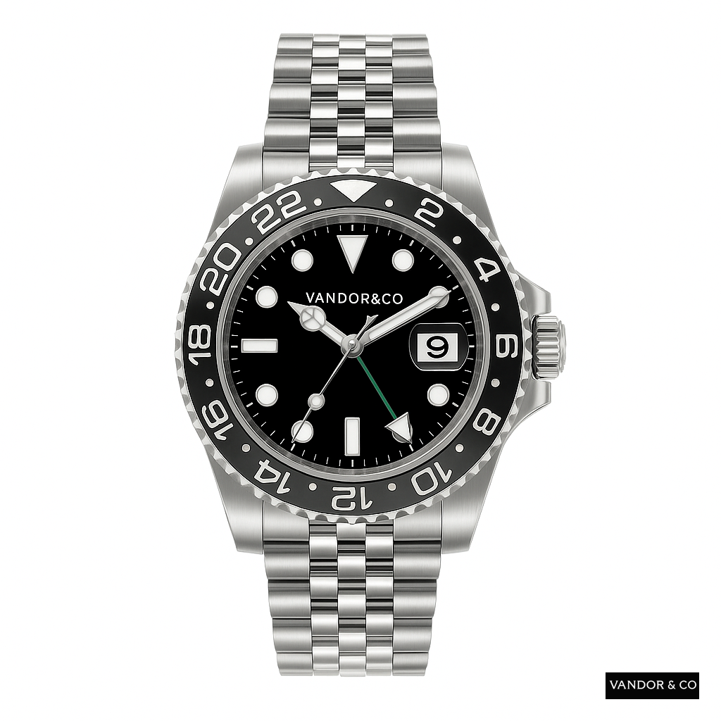VSFactory Watch Black Steel Studio