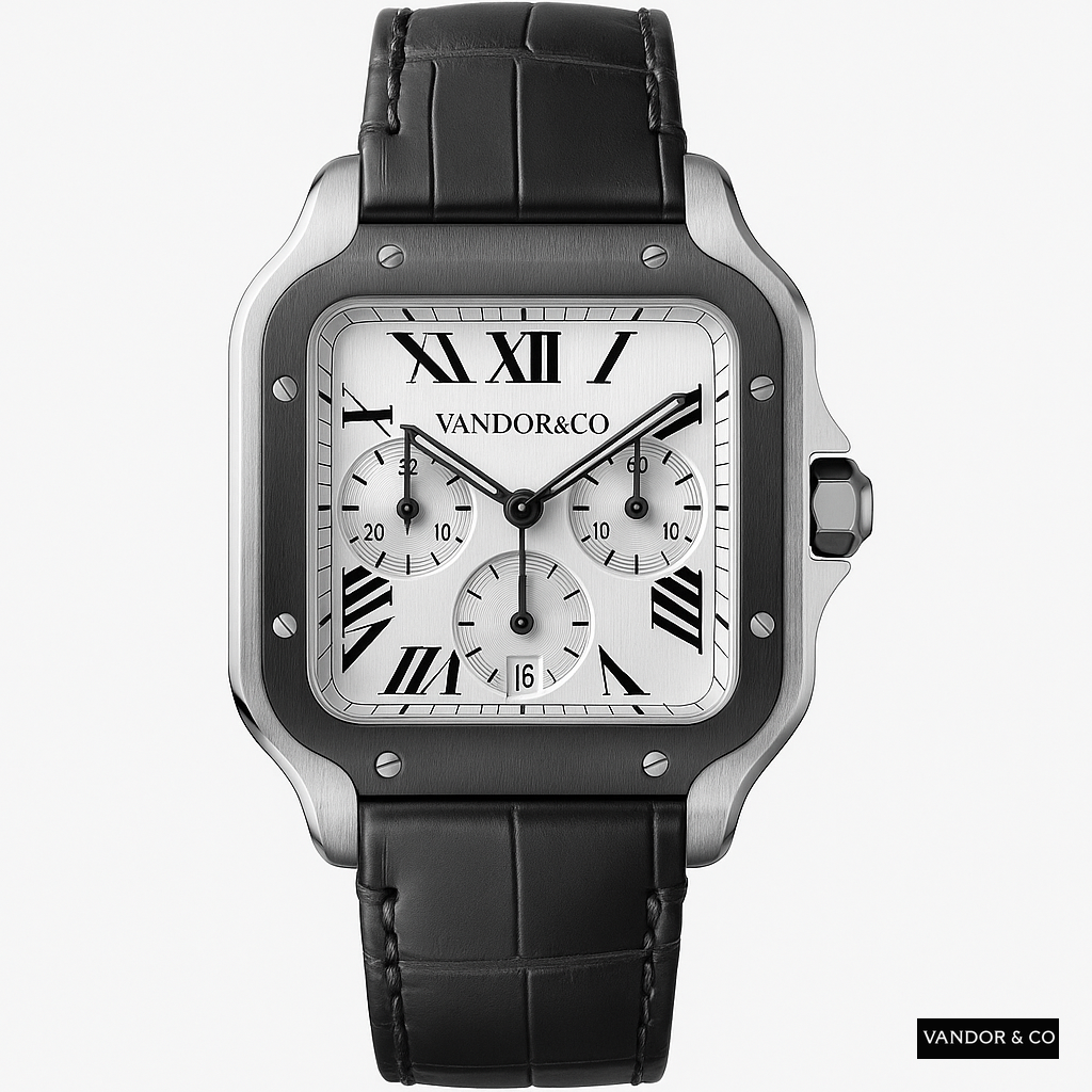 VSFactory Watch Silver Rubber Select