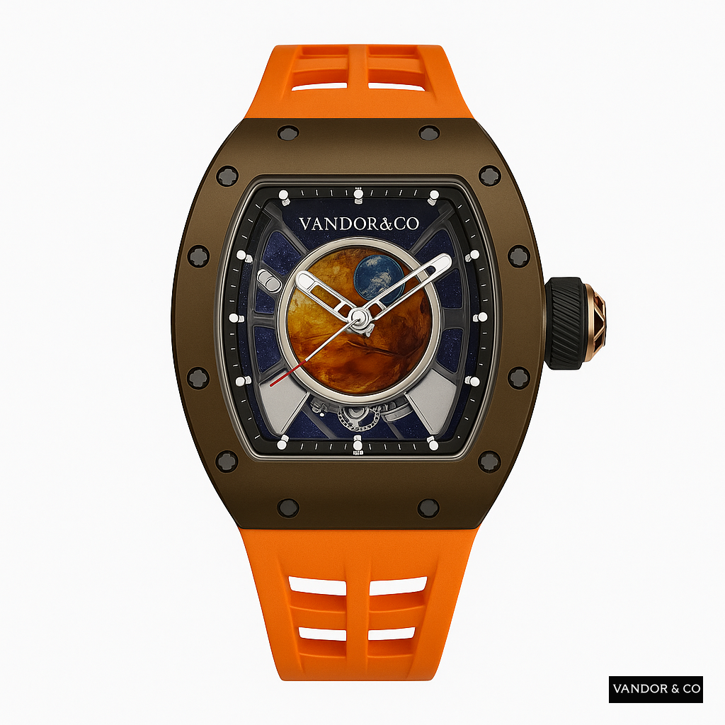 VSFactory Watch Brown Titanium Select