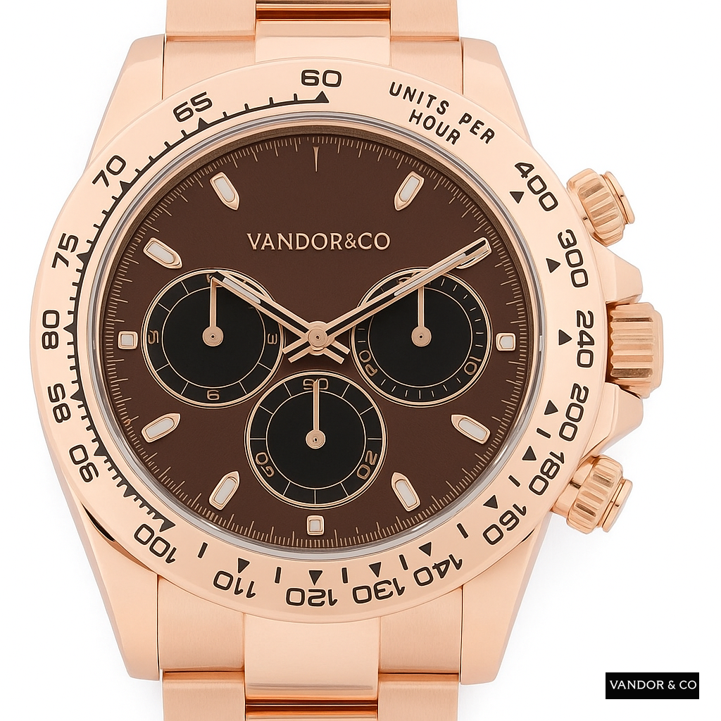 VSFactory Watch Brown Ceramic Select